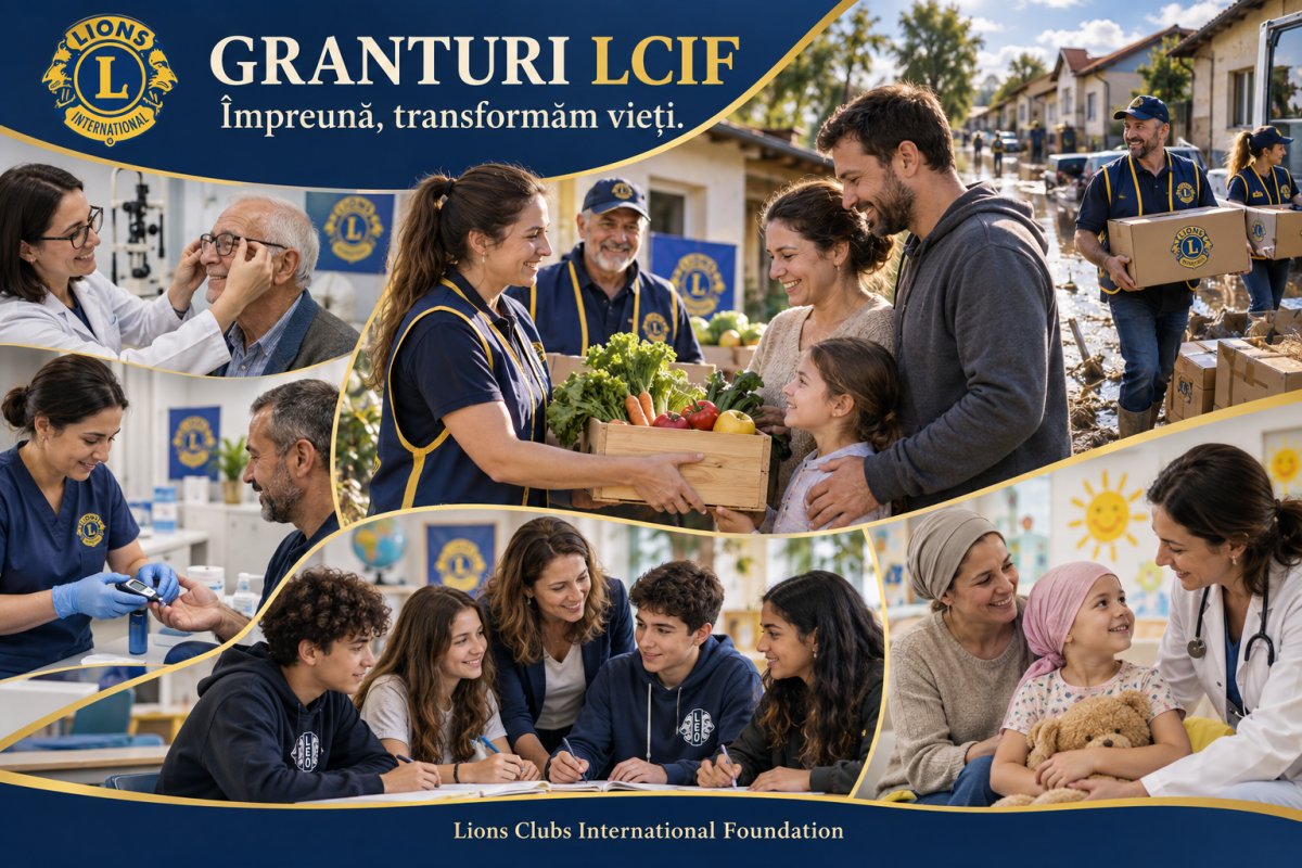 Granturi LCIF — Împreună, transformăm vieți