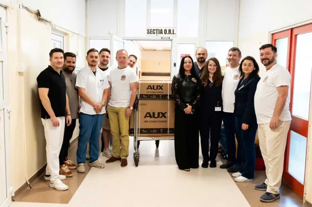 Donație de 10 aparate de aer condiționat pentru Spitalul Județean Satu Mare — 4