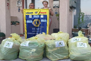 Caravana Dinamic Plus doneaza pentru cei aflati in nevoie la Partos - Lions Club Timisoara Dinamic Plus