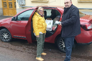 Donatii familii nevoiase din Nadrag - Lions Club Timisoara Dinamic Plus