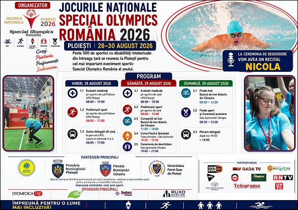 Jocurile Nationale Special Olympics 2026 - Lions Club PLOIESTI