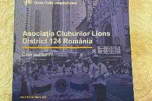 Sponsorizare două mese masaj Asociația nevăzătorilor Arad - Lions Club Arad 2007