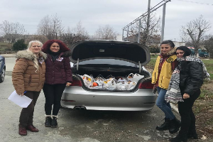 Donatie - Pachete cu alimente de bază - Lions Club Hârsova - Carsium