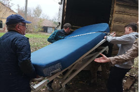 Donatii de bunuri la Timisoara si Sandandrei - Lions Club Timisoara Dinamic Plus