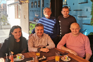Sedinta de lucru cu LC Cosmopolitan Bucuresti - Lions Club Oradea