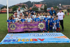 Asigurare gustare pentru deplasare 28 copii+2 antrenori, club Rugby Warriors , la Etapa Nationala de minirugby, de la  Gura Humorului - Lions Club Timisoara 4Family