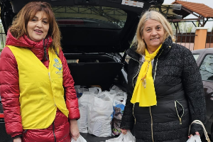 Iepurasul la Școala Gimnazială din Pădureni - Lions Club Timisoara 4Family