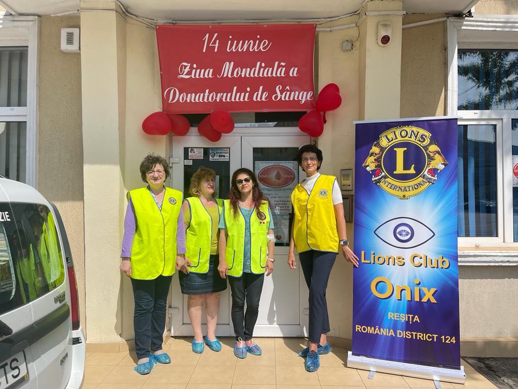 Ziua Mondiala a Donatorului de Sange - Lions Club Resita Onix