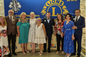 participare la sedinta de predare mandate LC District 124 Romania - Lions Club Iasi D