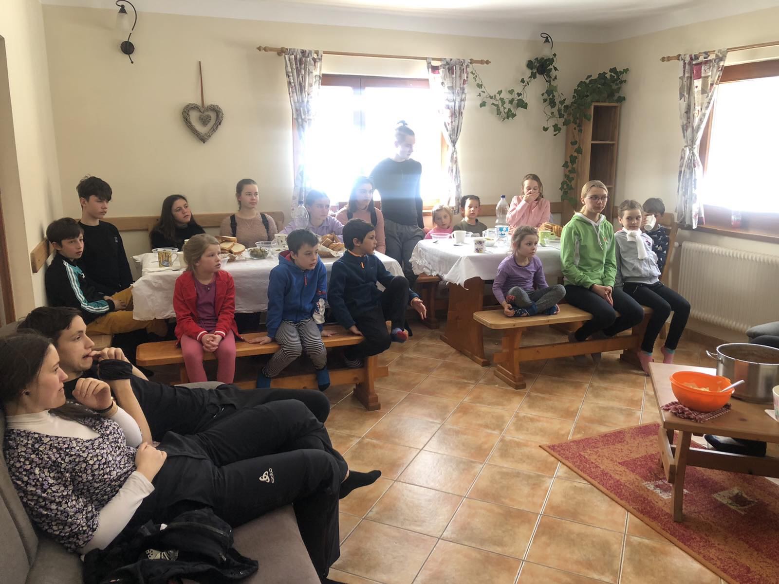 social childrens on “snow fun day” - Lions Club Odorheiu Secuiesc Trei Scaune (Háromszék)