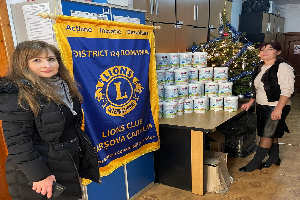 Donatie - Lapte praf - Lions Club Hârsova - Carsium