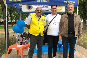 Stand Lions la festivalul de Jazz din Arad - Lions Club Arad