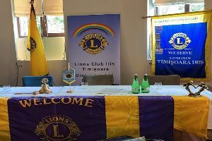 Sedinta primire membrii/ predare mandat presedinte - Lions Club Timisoara Iris